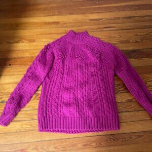 Sezane Aubin Jumper Magenta - Size XS